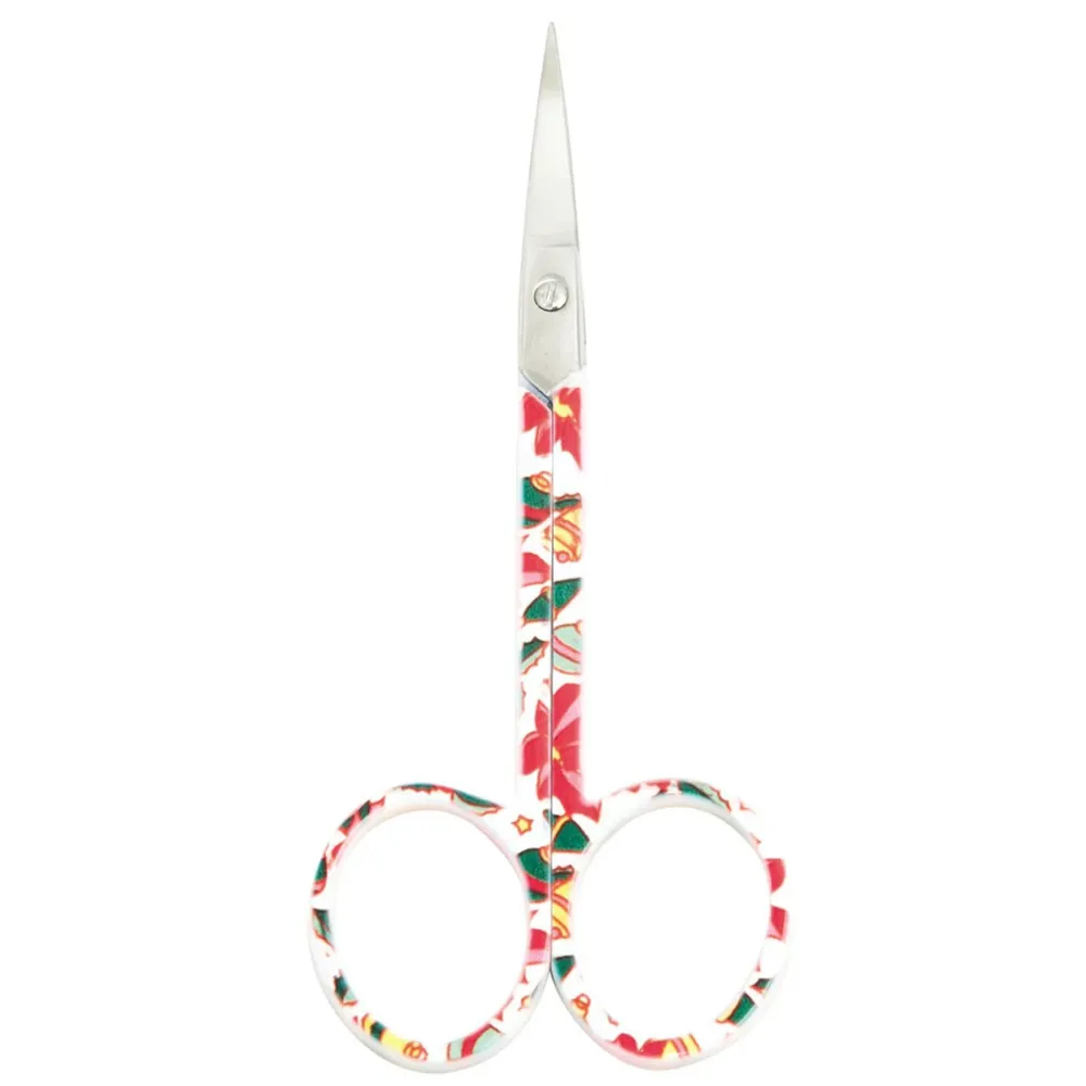 SINGER® 10.2cm / 4in Ciseaux pour travaux d'aiguille, moucheté, floral rose