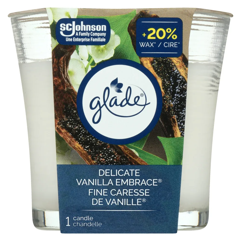Glade Fine Caresse de Vanille Chandelle