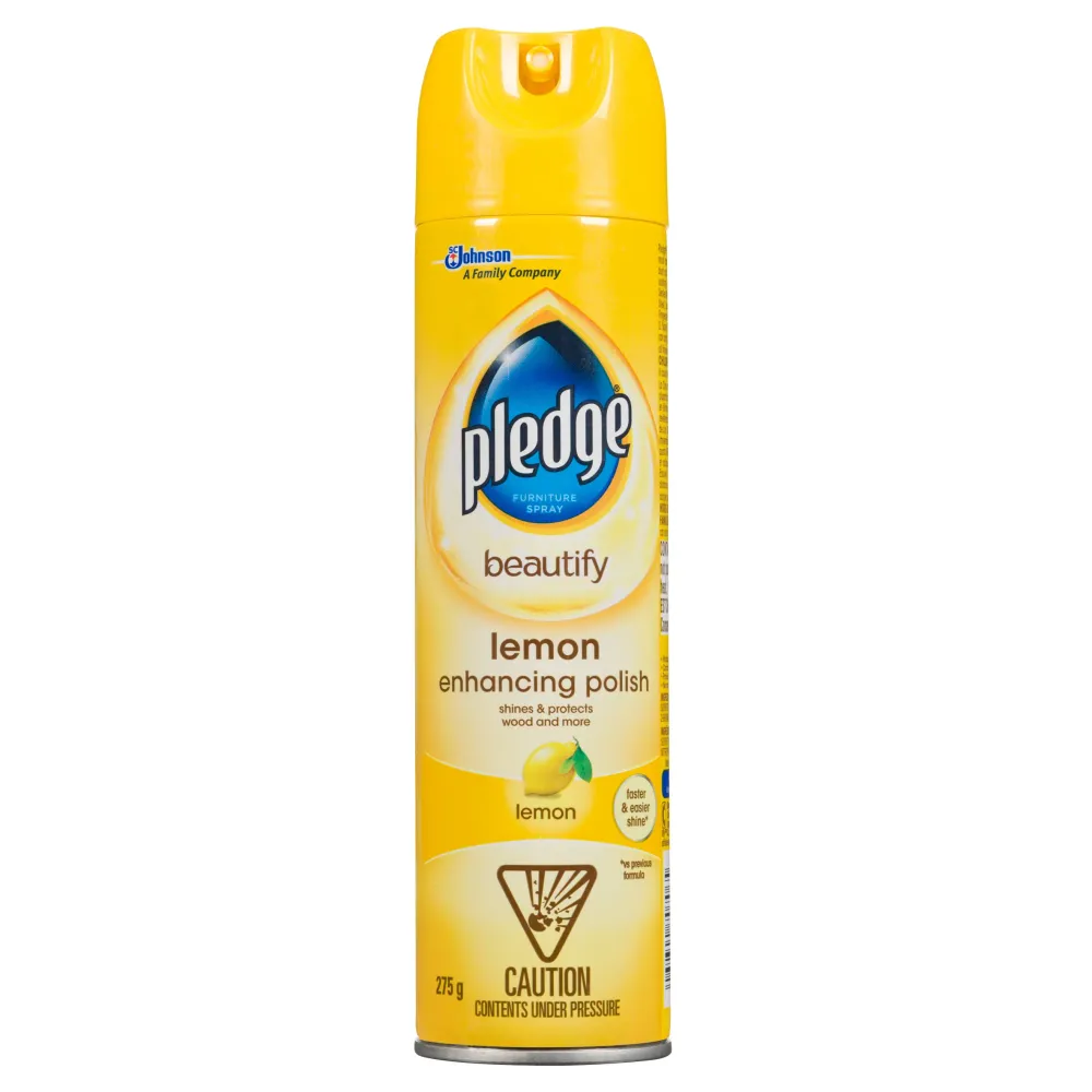 Vaporisateur à meubles Pledge parfum de citron - 275 g