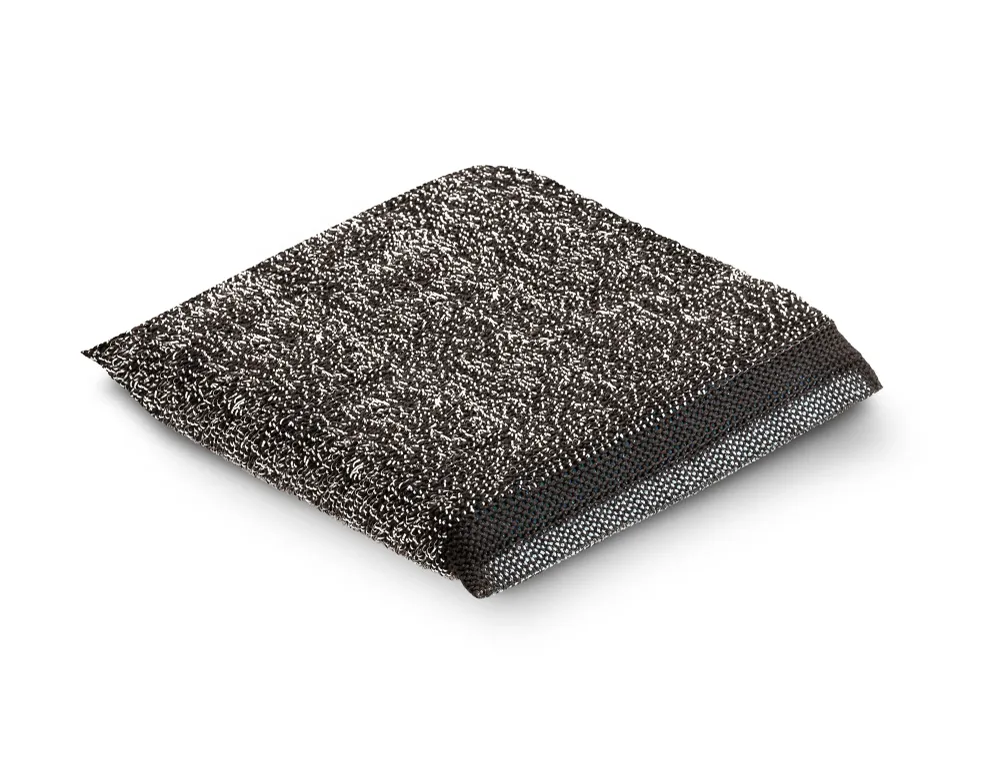Vileda Power Pad Tampon à Récurer en Acier Inoxydable Durable