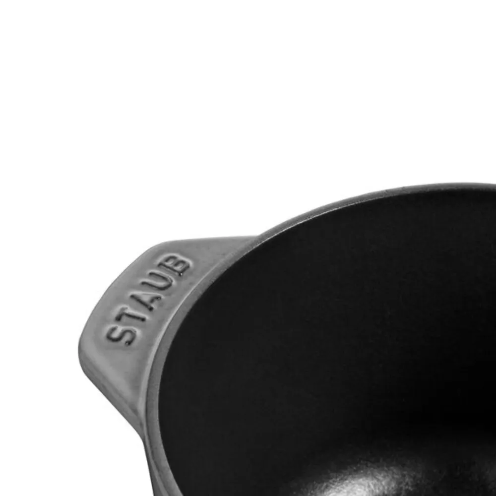 Cocotte à riz ronde en fonte La Cocotte graphite 1,74 L – Staub