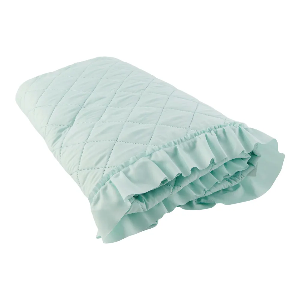 Ensemble de courtepointe avec ourlet à volants Maison Des Fleurs pour très grand lit - 3 pièces, assortiment