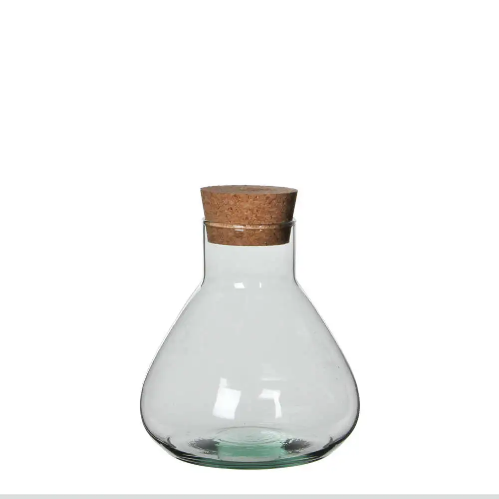 Bocal Emily en verre, cristallin Ø 17 x H. 18 cm Mica