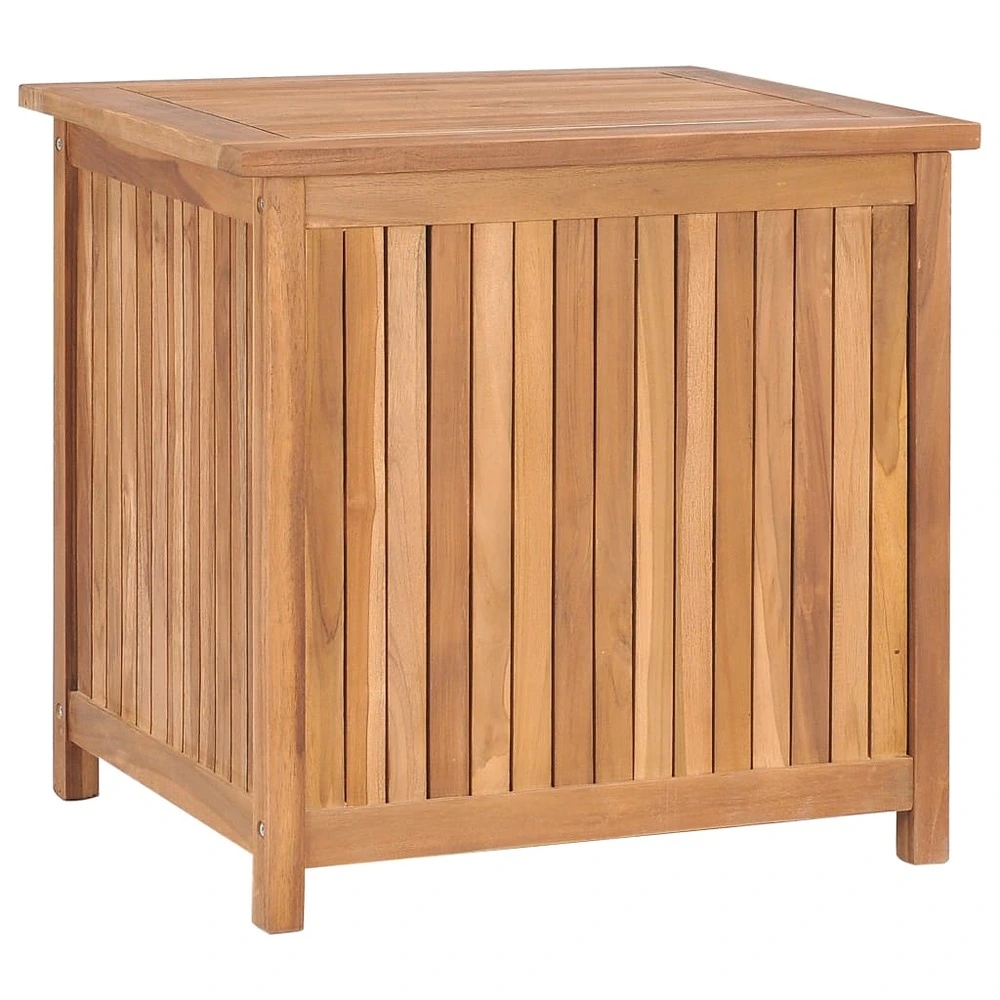 Boîte de rangement de jardin 60x50x58 cm bois de teck robuste