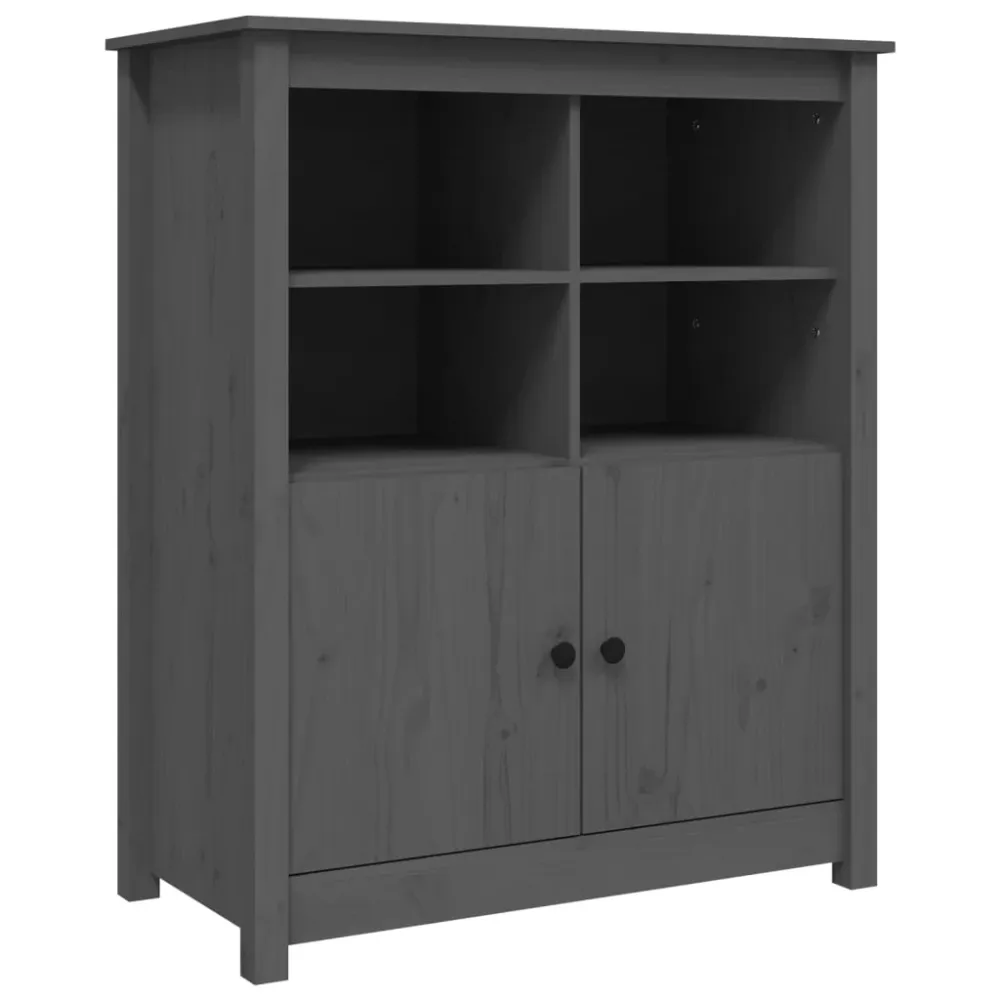 Buffet bahut commode armoire meuble de rangement organisateur cuisine salle de séjour salon 83 x 41,5 x 100 cm bois massif...