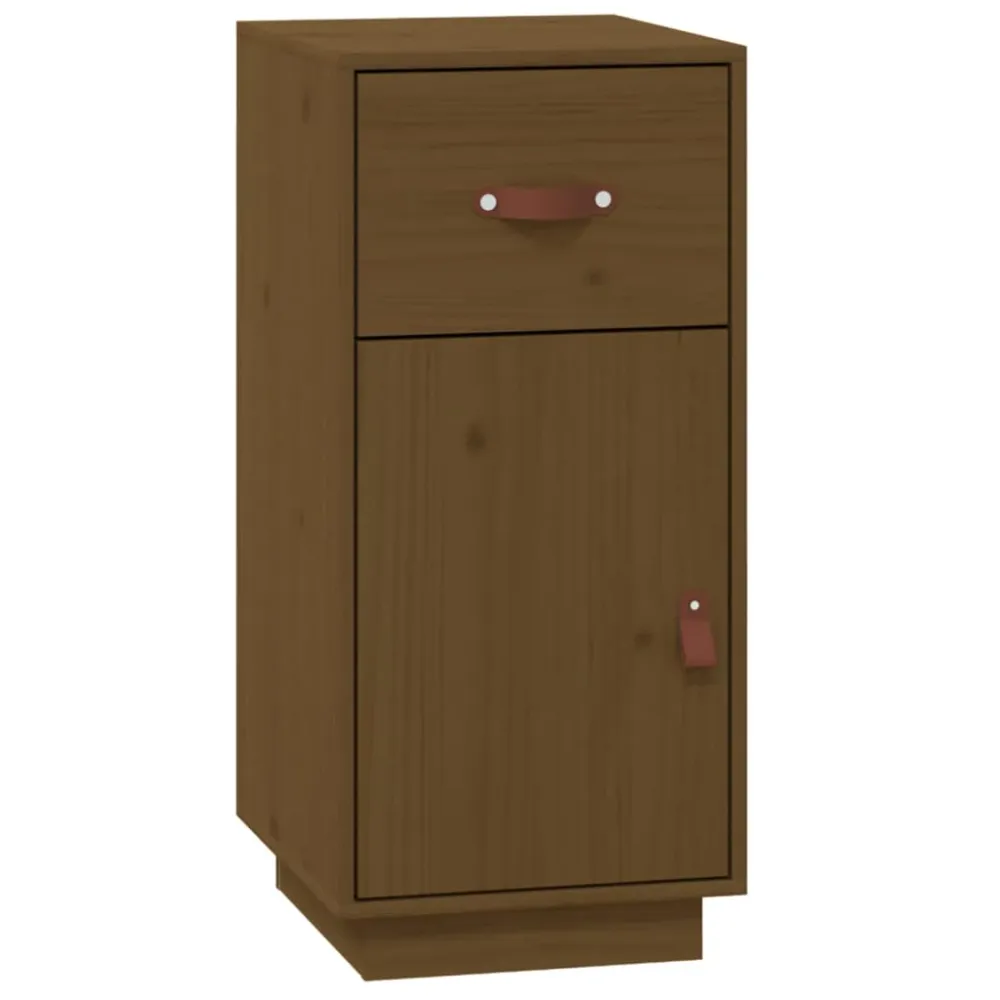 Buffet bahut commode armoire meuble de rangement organisateur cuisine salle de séjour salon 34 x 40 x 75 cm bois massif de...