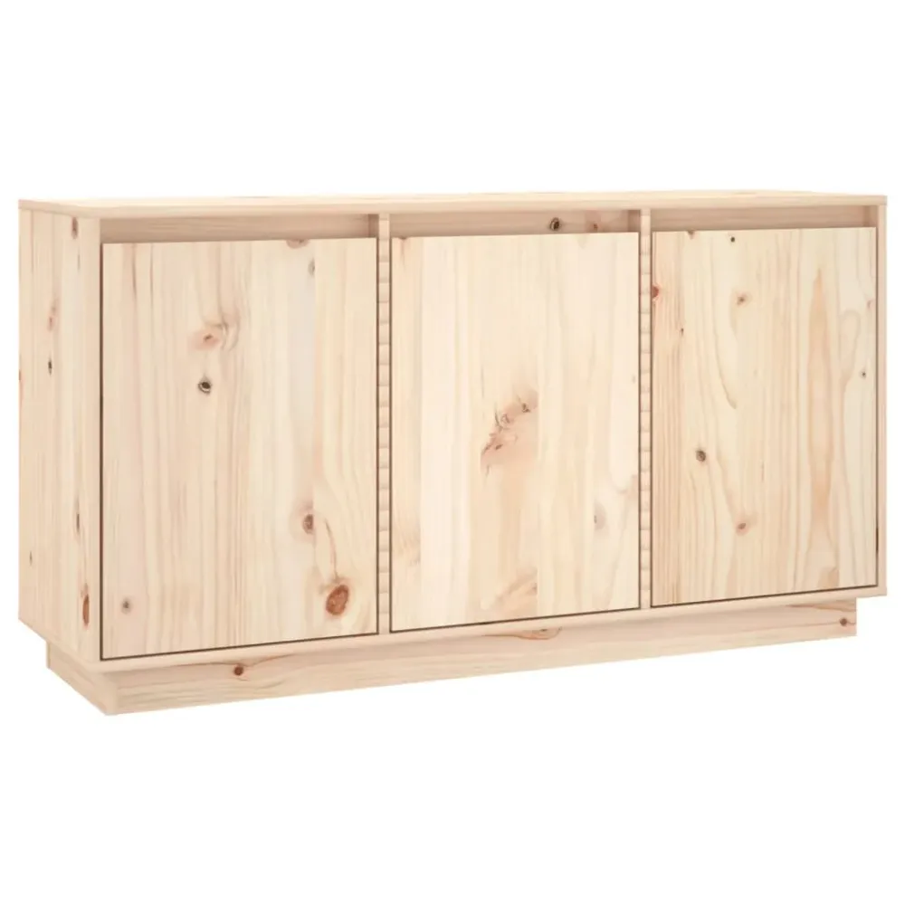 Buffet bahut commode armoire meuble de rangement organisateur cuisine salle de séjour salon 111 x 34 x 60 cm bois massif d...