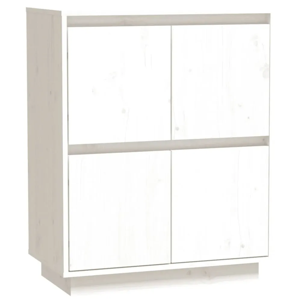 Buffet bahut commode armoire meuble de rangement organisateur cuisine salle de séjour salon 60 x 34 x 75 cm bois massif de...