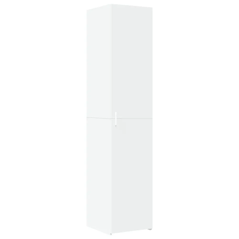 Buffet bahut commode armoire meuble de rangement organisateur cuisine salle de séjour salon haut 40 x 42,5 x 185 cm bois d...