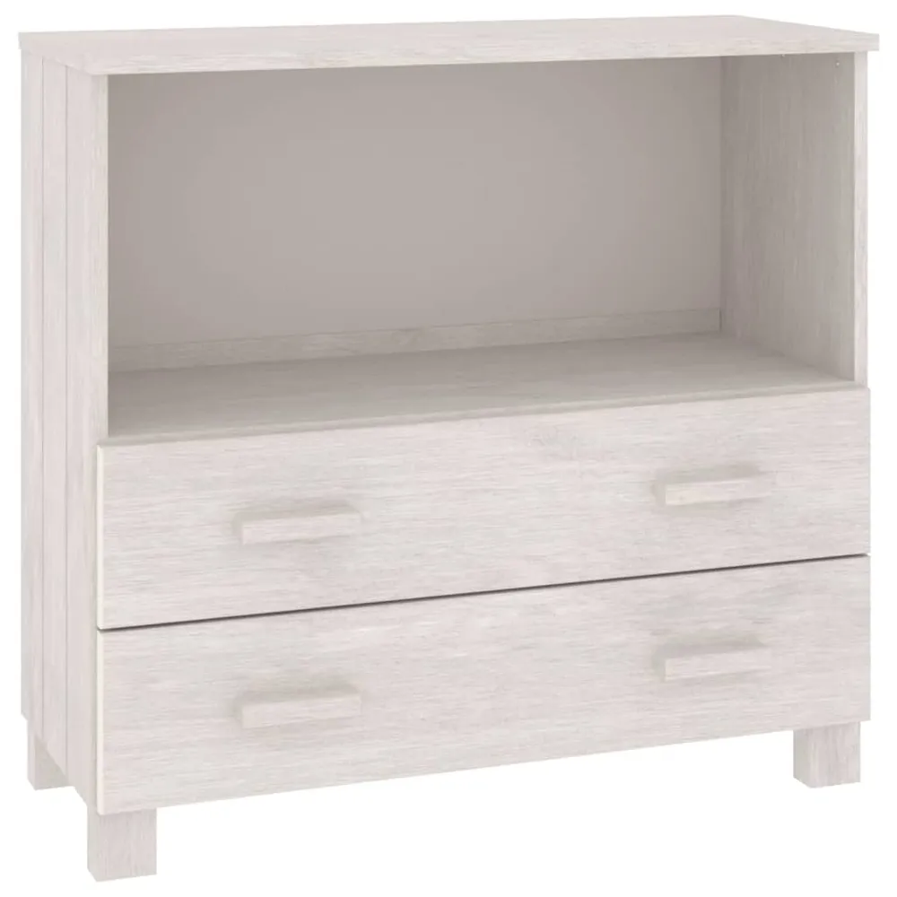 Buffet bahut commode armoire meuble de rangement organisateur cuisine salle de séjour salon 85 x 35 x 80 cm bois massif de...