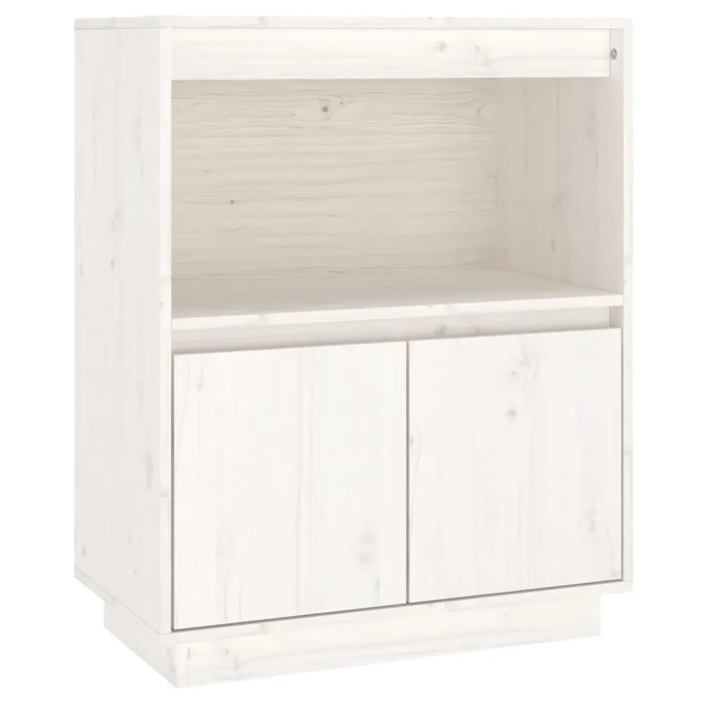 Buffet bahut commode armoire meuble de rangement organisateur cuisine salle de séjour salon 60 x 34 x 75 cm bois massif de...