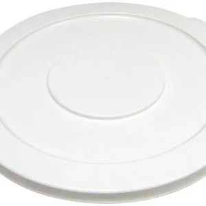COUVERT POUR BAC RECYCLE 44 GAL. BLANC Sani-Tec