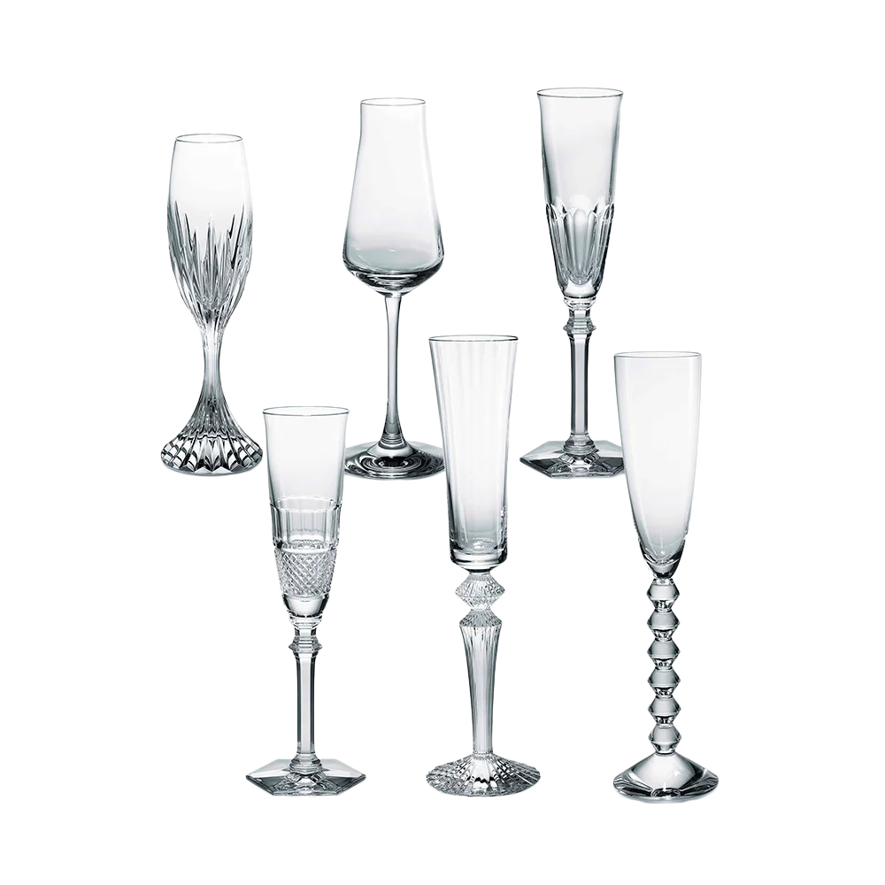 Copas de Champagne Bubble Box (Set de 6) Baccarat