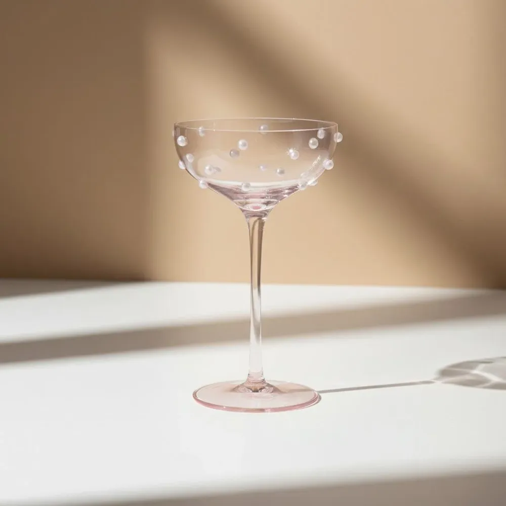 Spoon Club - Coupe à Champagne - Perle - Rose