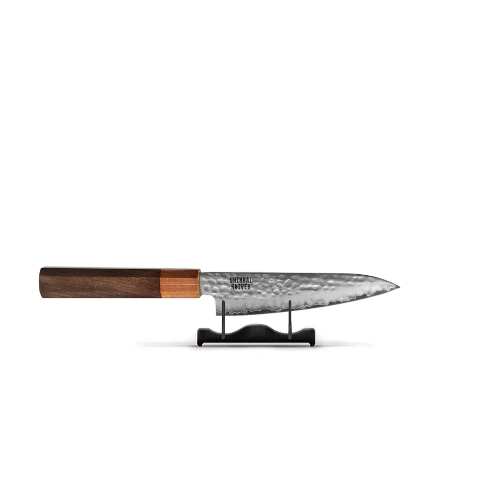 Couteaux Shinrai - Couteau de bureau Damas exclusif Kigami 13 cm Shinrai Knives