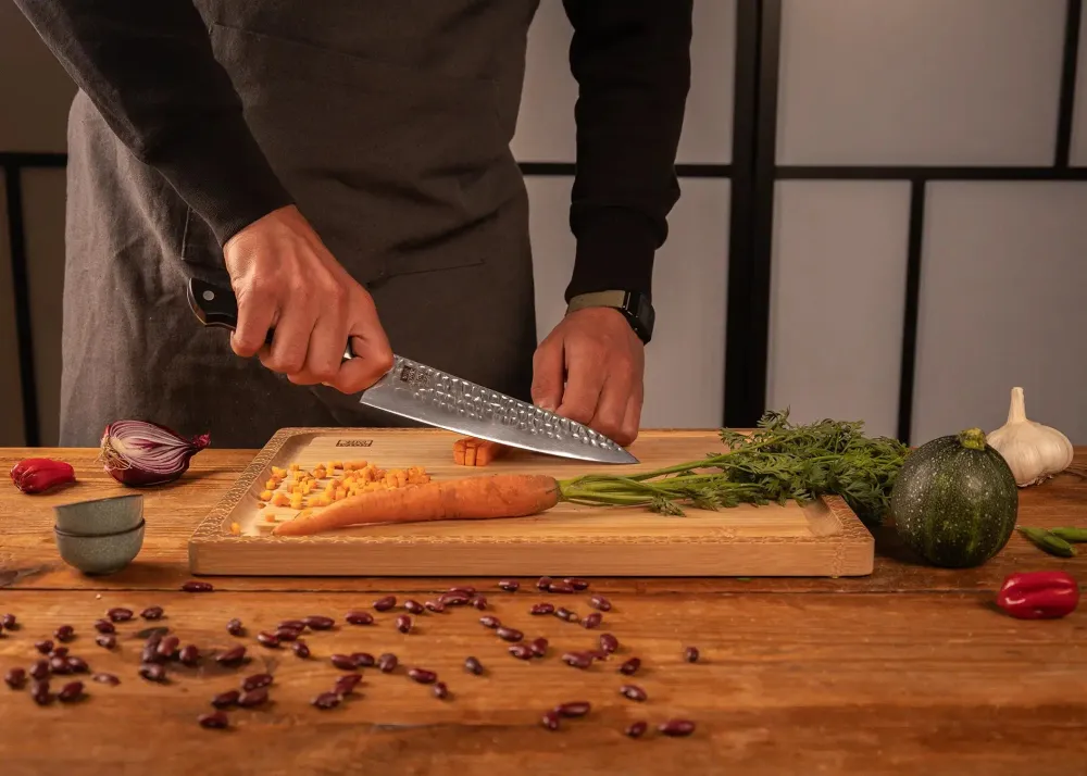 Couteau de Chef Gyuto 200 cm - Collection Hashi Tsuchime KOTAI