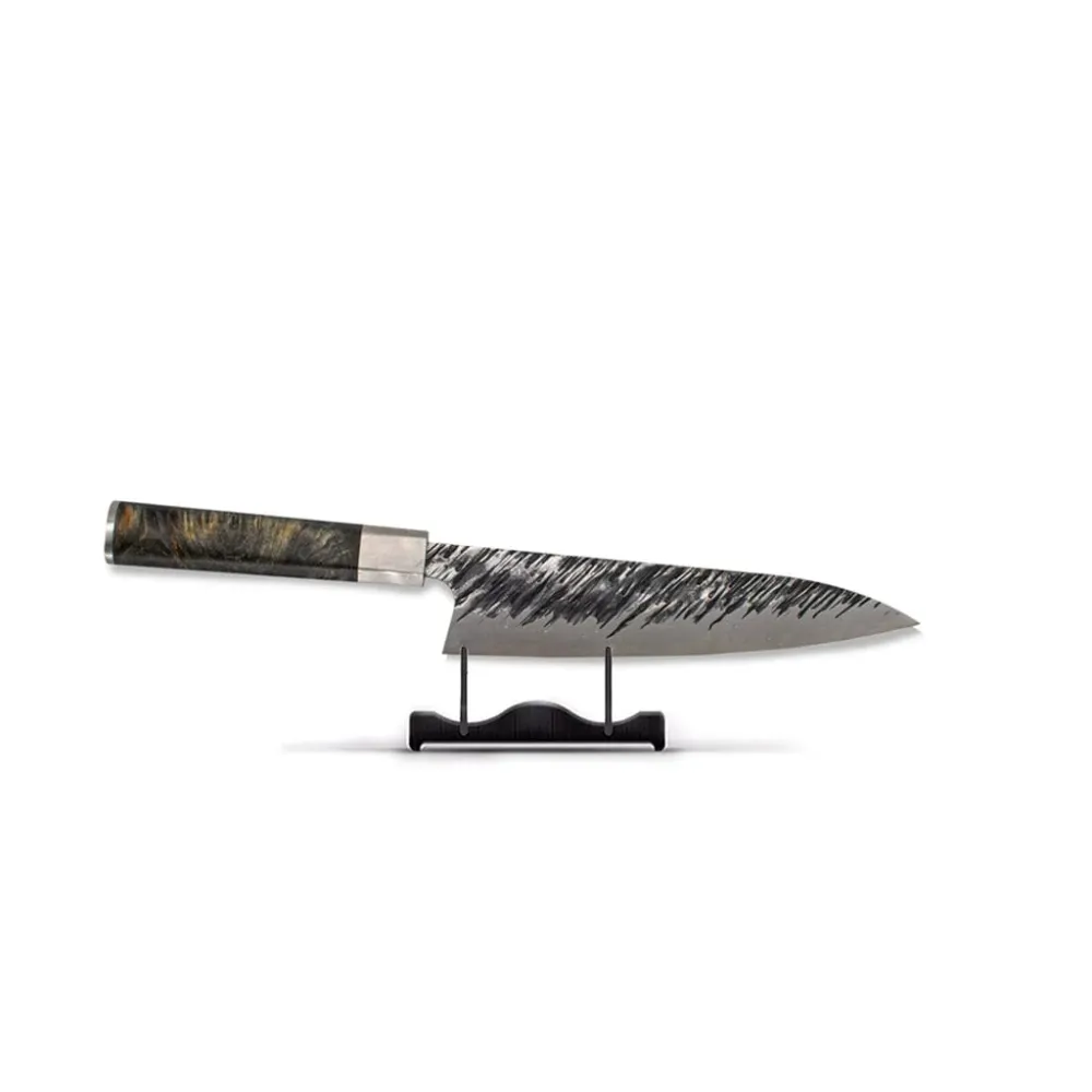 Ame - Couteau de chef japonais motif pluie 21 cm Satake