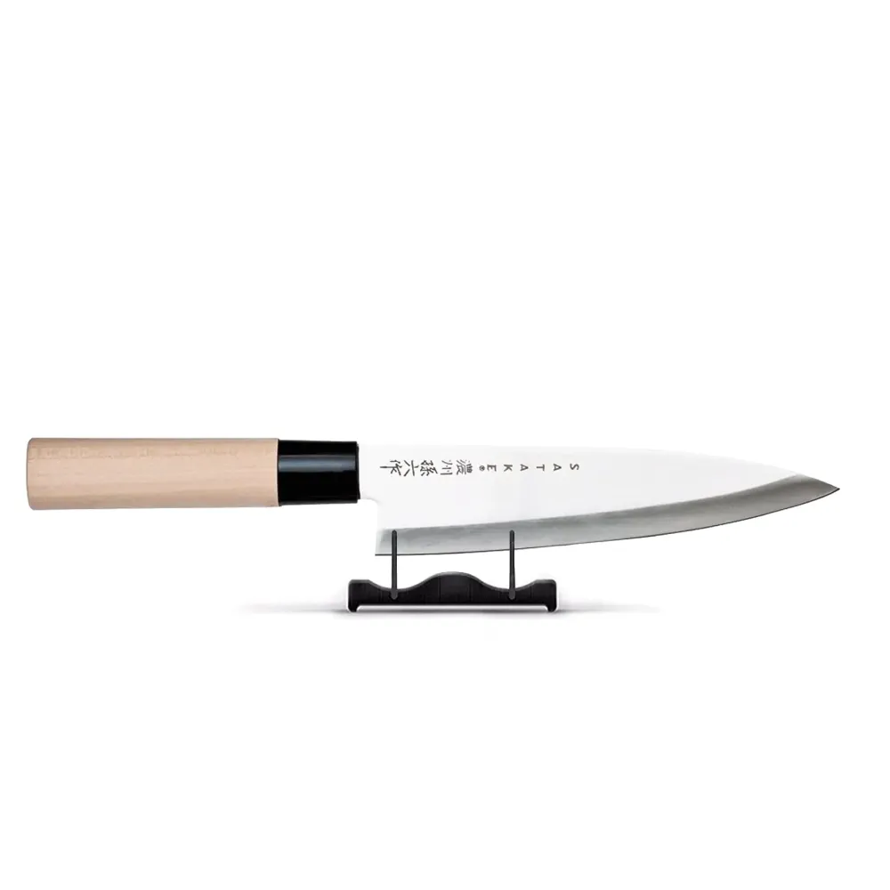 Satake - Couteau de chef japonais Magnolia Wood 21 cm