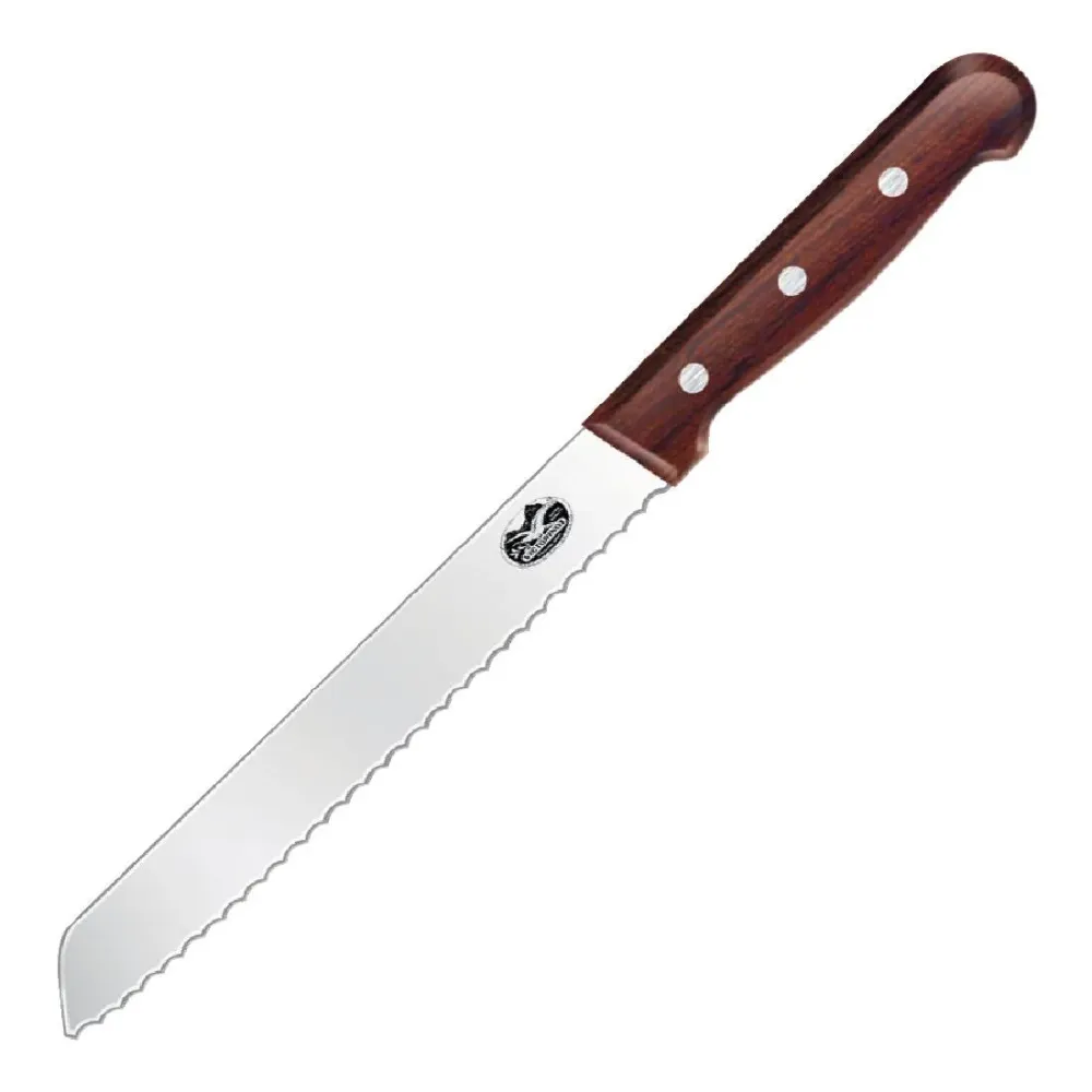 Couteau À Pain À Lame Dentée Victorinox Noir 215Mm