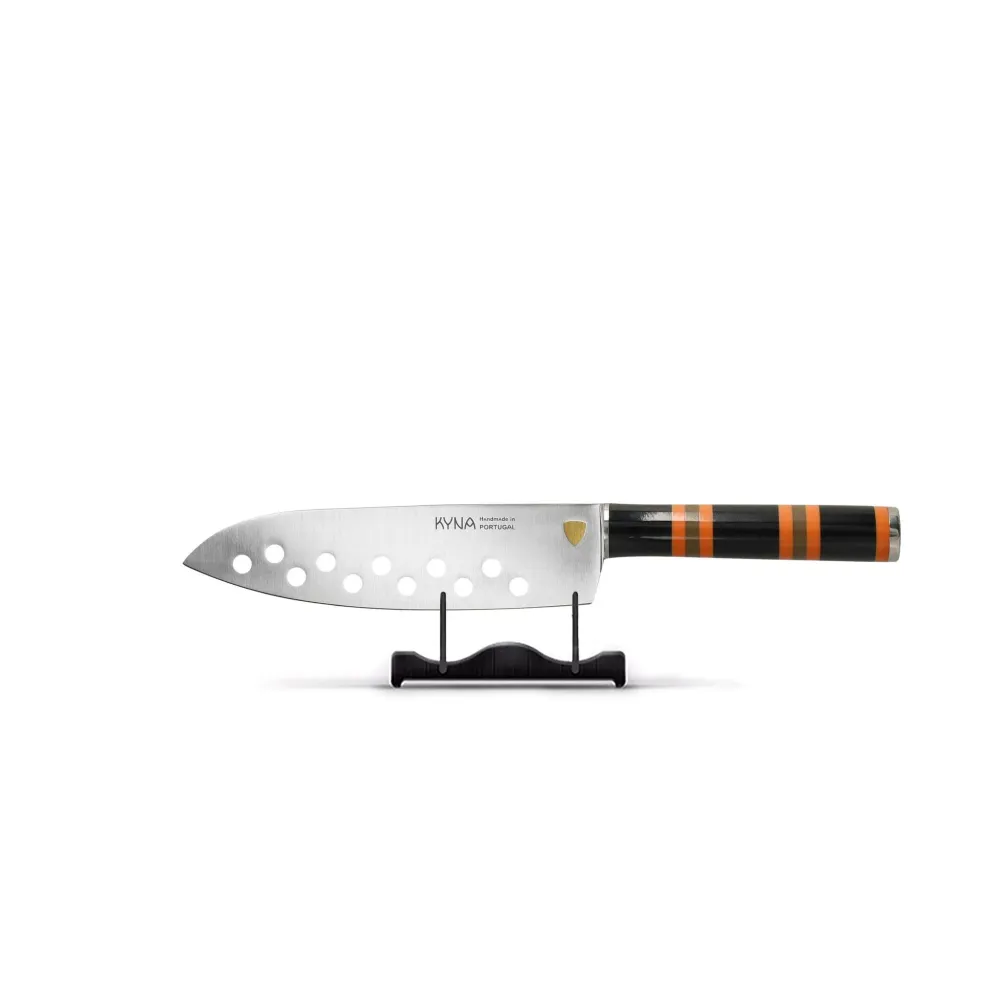 Couteaux KYNA - Couteau Santoku avec trous 20 cm Édition limitée KYNA Knives