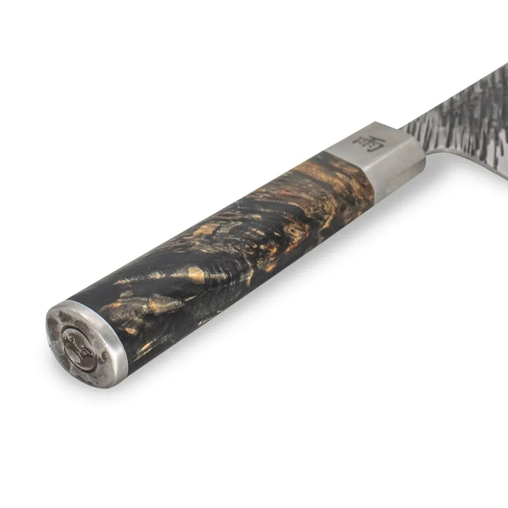 Ame - Motif pluie japonais Santoku 18 cm Satake