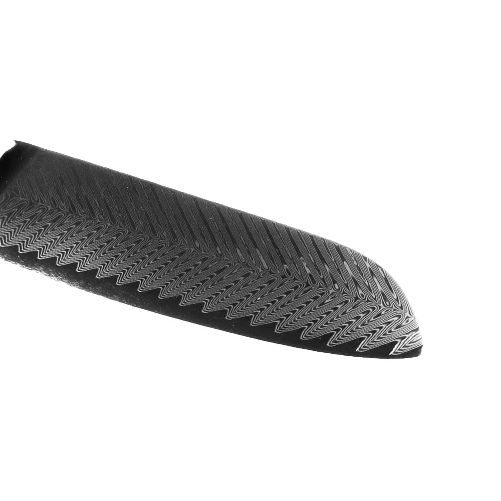 Shinrai Japon - Couteau Santoku Damas Série Eclipse 18 cm Shinrai Knives