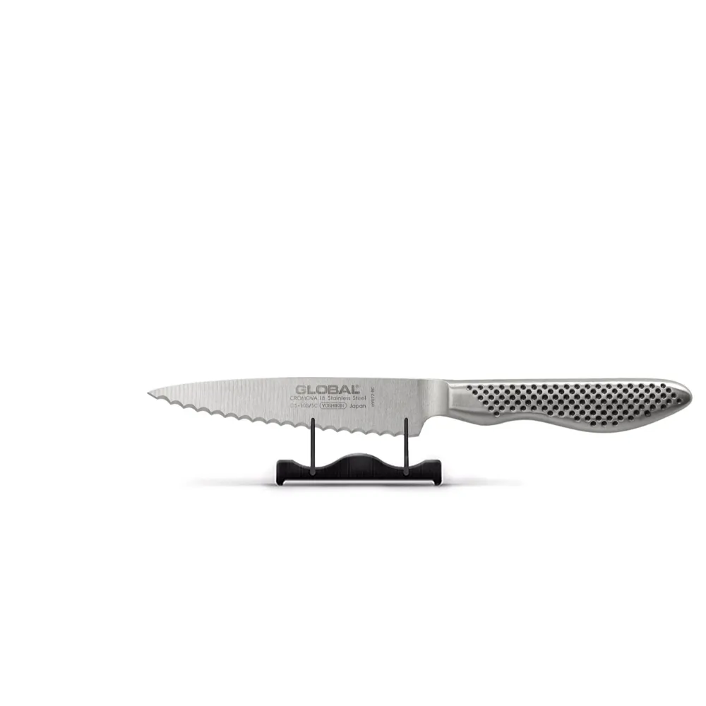 Global - GS108SC Couteau dentelé grossier 11,5 cm