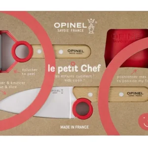 Coffret cuisine pour enfant "le Petit Chef" Rouge- Opinel