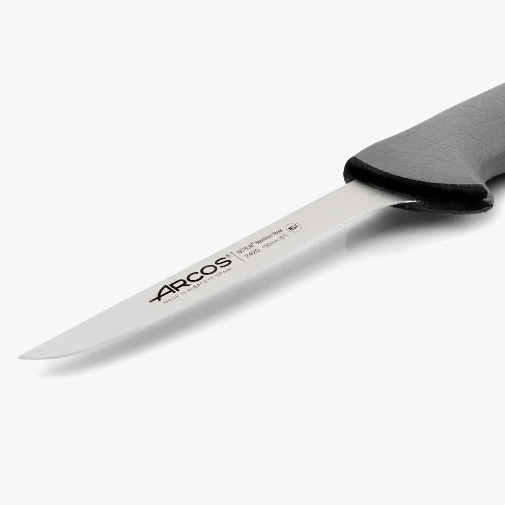 Couteau à désosser lame usée Colour Prof 130 mm avec Garantie à Vie