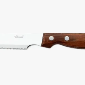Couteau à steak lame spacieux bois de hêtre compressé 120 mm