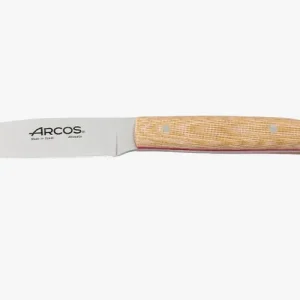 Couteau à Steak Origin Micarta prend en charge beige LV 110 mm avec Protection de Lame