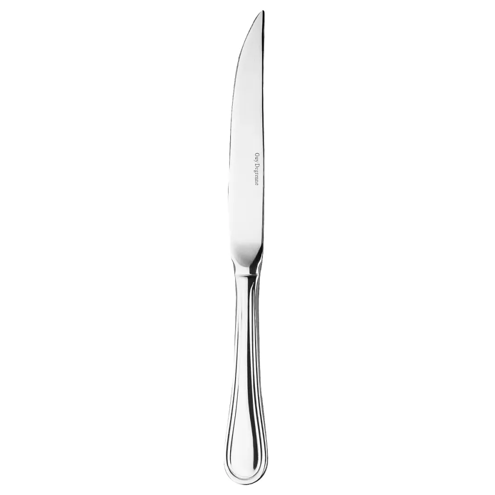 CONFIDENCE MIROIR Couteau à steak monobloc lame scie Degrenne Prod