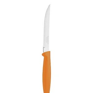Tramontina 5″ Steak Knife 13cm - Orange