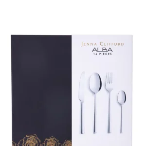 Jenna Clifford Alba 16 piece Cutlery Set - Argenté