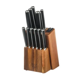 Bloc couteaux de cuisine et couteaux à steak JONA LOVIISA - 14 pièces