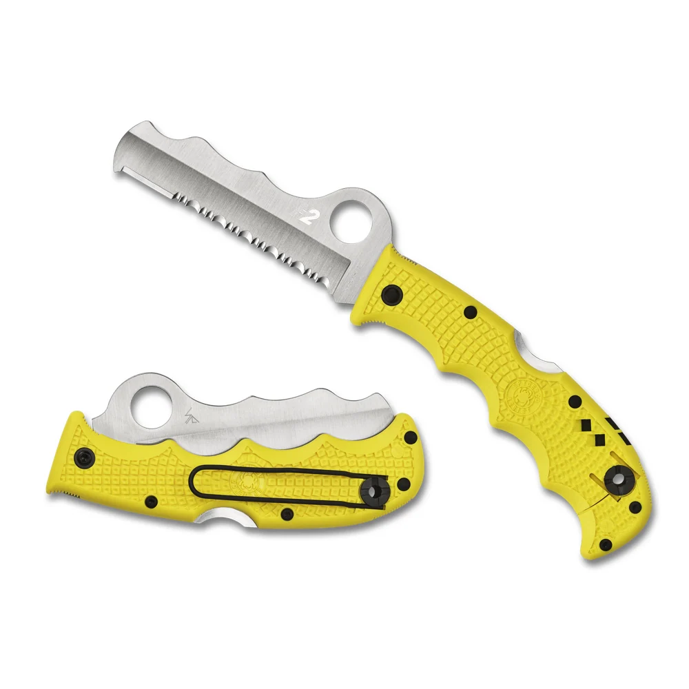 Couteau Assist Salt de Spyderco (C79PSYL)