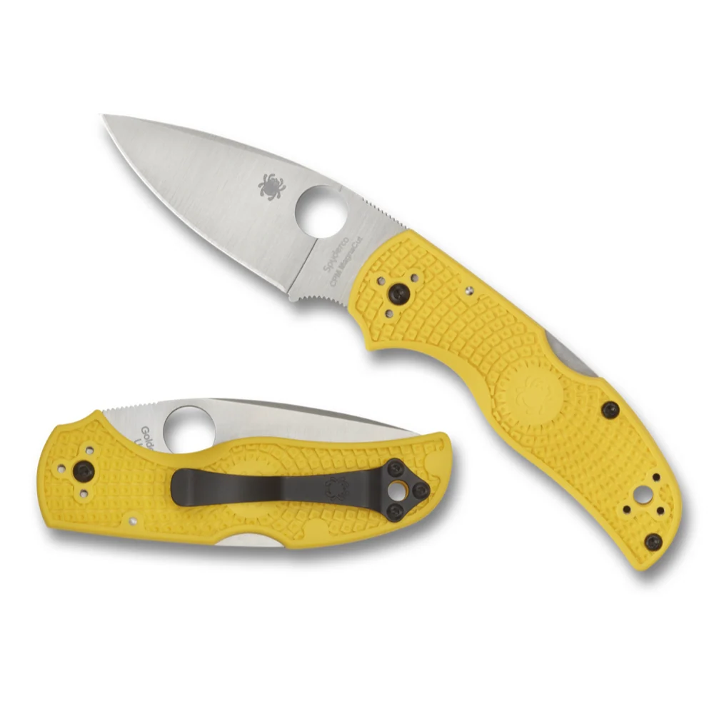 Couteau Native 5 Lightweight Salt MagnaCut de Spyderco (C41PYL5)