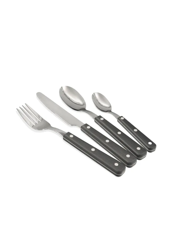 Le service de couverts Mia Dark 24 pièces Selected Products - 871
