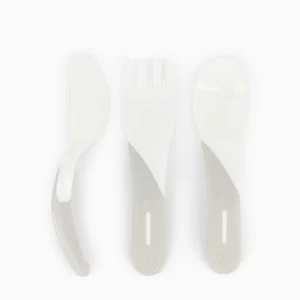 Couverts d'Apprentissage Twistshake - Blanc
