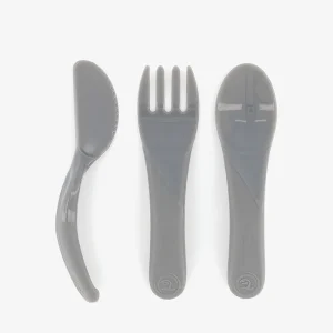 Couverts d'Apprentissage Twistshake - Gris