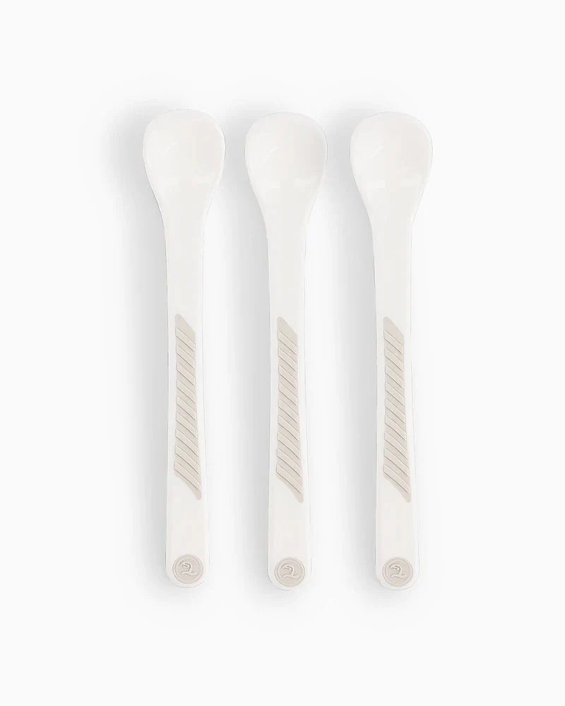 3x Cuillère d'Alimentation 4M+ Twistshake - Blanc