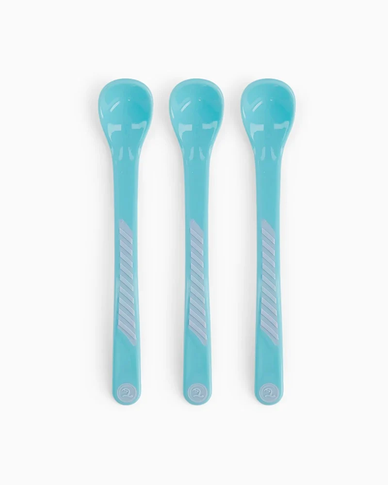3x Cuillère d'Alimentation 4M+ Twistshake - Bleu
