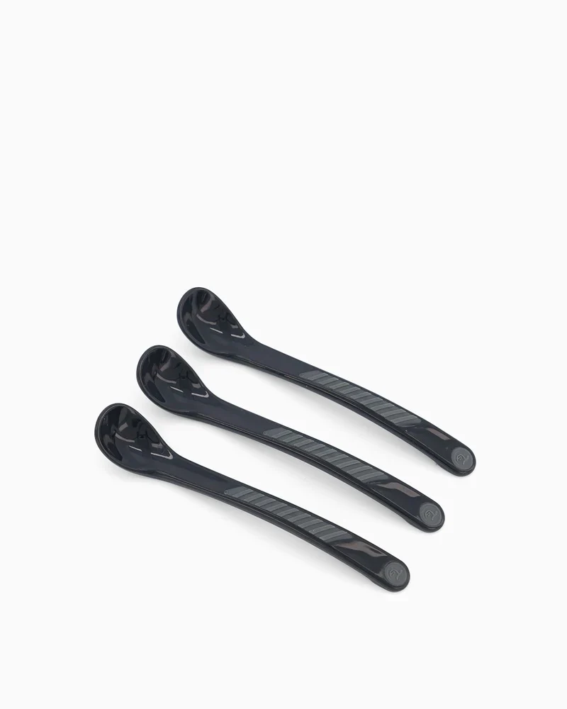 3x Cuillère d'Alimentation 4M+ Twistshake - Noir