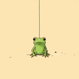 Marionnette grenouille Fine Artic