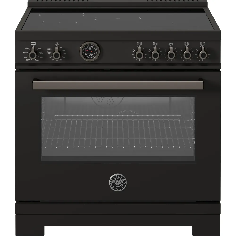 Bertazzoni Cuisinière amovible à induction de 36 pouces PRO365ICFEPCAT