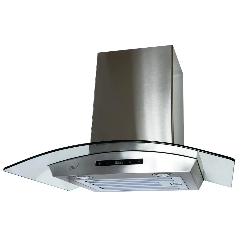 Hotte de cuisine murale en acier inoxydable 36" 800 CFM PRO-D01/36 Crown