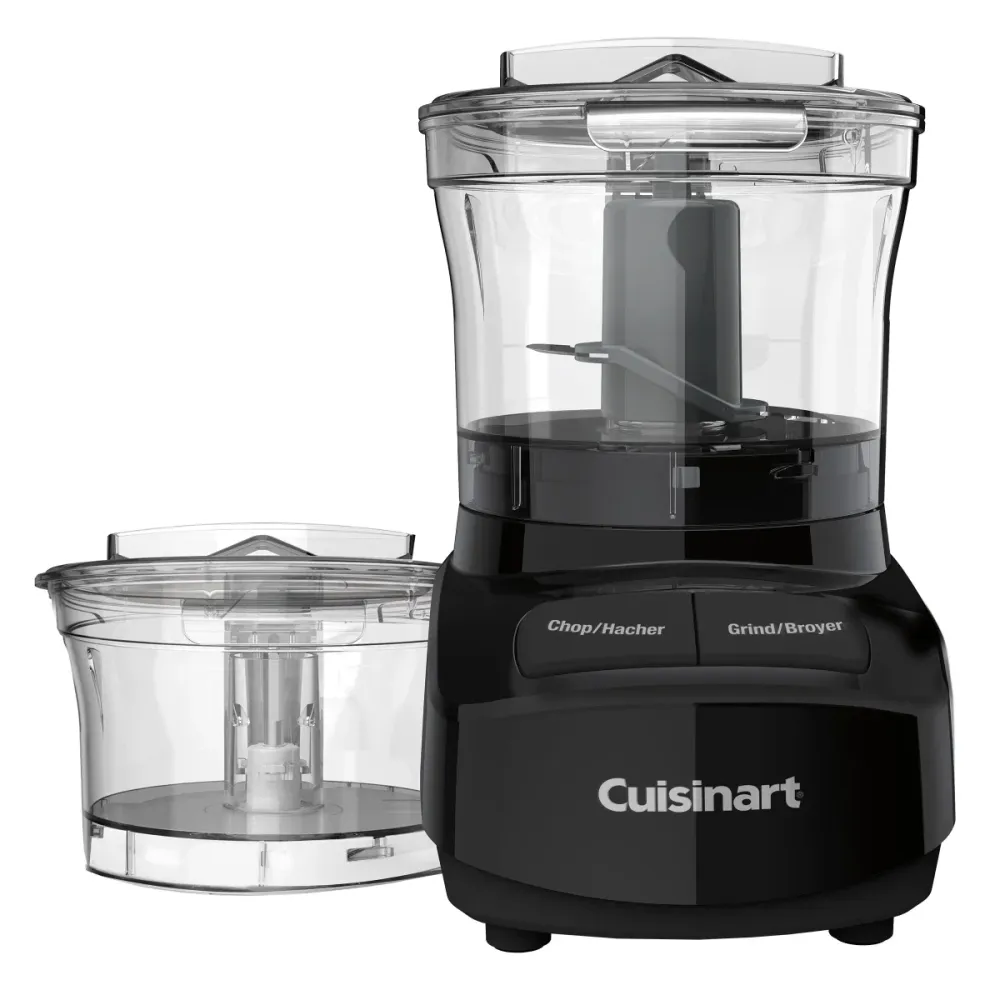 Cuisinart - Mini hachoir de 3 tasses avec bol additionnel et couvercle