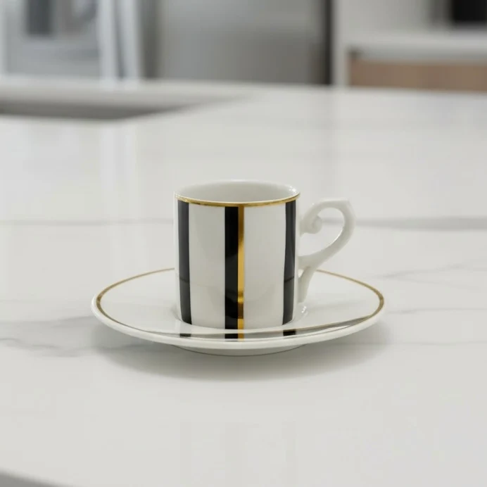 1 PC COFFEE CUP & SAUCER SET Kitchen Depot