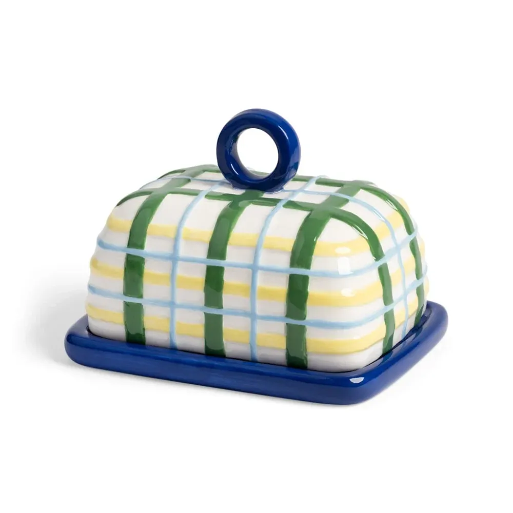 &Klevering - Beurrier à carreaux bleus