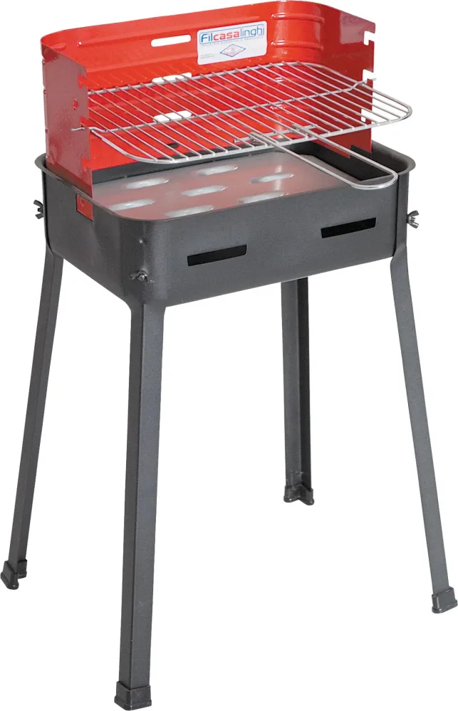 'petit' barbecue au charbon de bois 35x25x65h cm